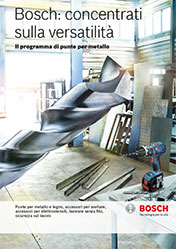 Bosch: concentrati sulla versatilità