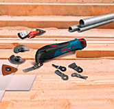 Zubehör für Akku-Multi-Cutter GOP 10,8 V-Li Professional