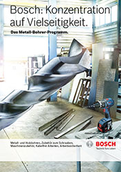 Bosch: Konzentration auf Vielseitigkeit.