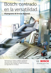 Bosch: centrado en la versatilidad.