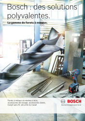 Bosch : des solutions polyvalentes.