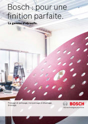 Bosch : pour une finition parfaite.