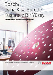 Bosch: Daha Kısa Sürede Kusursuz Bir Yüzey.