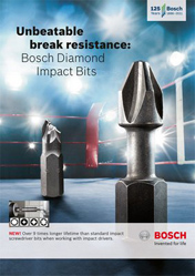 Unbeatable break resistance: Bosch Diamond Impacts